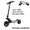 Gunmetal Gray, variant on Circooter Landturbo 1000W Electric Scooter - 34-Mile Range, Dual Suspension, 10" Fat Tires for Off-Road & Urban Commute