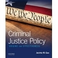 thumbnail image 1 of Pre-Owned Criminal Justice Policy: Origins and Effectiveness (Paperback) 0190210931 9780190210939, 1 of 1