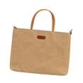 thumbnail image 2 of Bolsa para computadora portátil,Bolsa de papel kraft para computadora portátil,,lavable,Bolso de mano para mujer,bolso bandolera de gran capacidad,Bolso de mano para computadora, 2 of 9