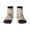 2 Black-1, variant on Floral Cowboy Boots Pattern Quarter Crew Socks,Toe Seamed Ankle Socks,Cotton Cushioned Breathable Athletic Crew Sports Socks