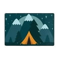 thumbnail image 4 of XMXY Adventure Travel Tented Camp Area Rugs Doormat Outdoor Entrance , Facecloth Non-slip Floor Mat Rug for Living Room Kitchen Sink Area Indoor 36"x24", 4 of 9