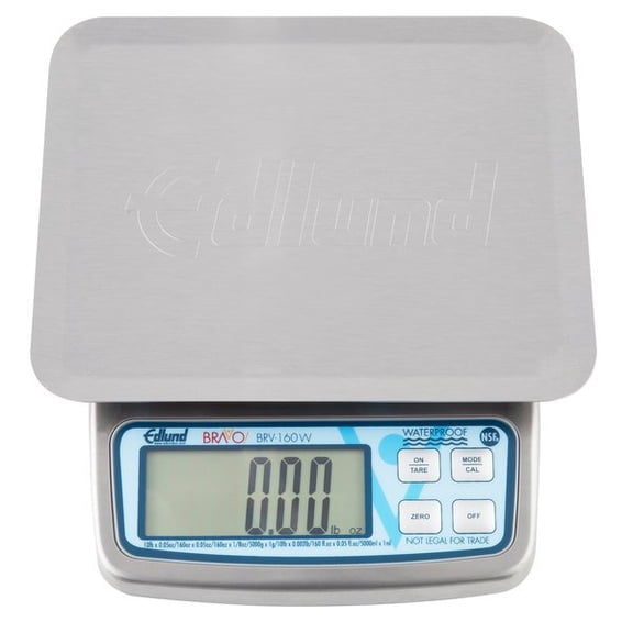 Edlund BRV-160W Submersible Waterproof Digital Scale