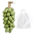 thumbnail image 2 of BELOVING Grape Soap on A Rope Birthday Gift Bath Soaps for Family Wife Face Body Wash Green 40 Piece, 2 of 10