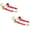 Red, variant on Mega Cargo Control USA 2" x 8' Axle Ratchet Strap W/ Snap Hook - (4-Pack) - WLL: 3333 lbs