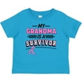 thumbnail image 3 of Inktastic My Grandma is a Survivor Breast Cancer Awareness Boys or Girls Baby T-Shirt, 3 of 5