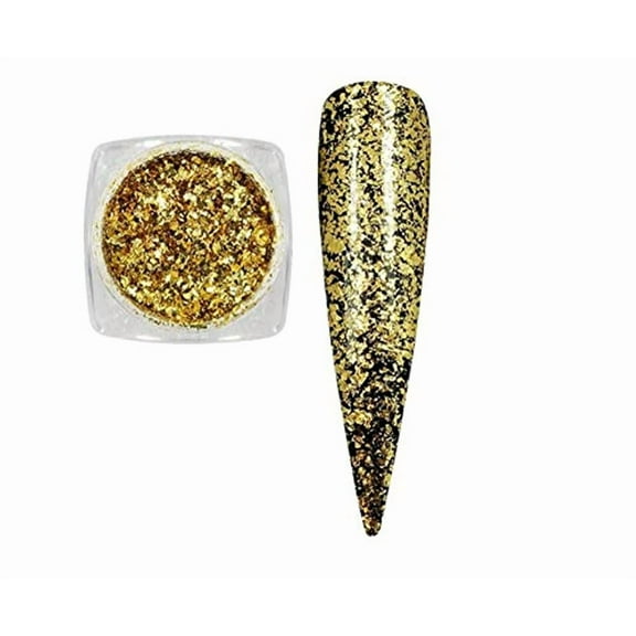 MIA SECRETS NAIL DECORATIONS - METALLIC FLAKES - (CH-29)
