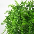 thumbnail image 6 of Travelwant Artificial Hanging Ferns Plants Vine Fake Ivy Fern Hanging Plant Outdoor UV Resistant Plastic Plants, 6 of 7