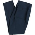 thumbnail image 2 of Perry Ellis Mens Pinstripe Dress Pants Slacks, Blue, 40W x UnfinishedL, 2 of 2