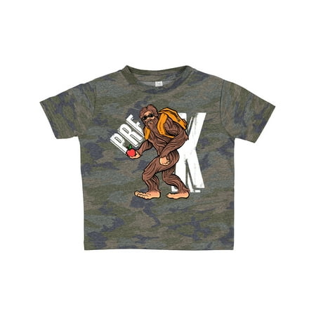 

Inktastic Back to School Pre-K Bigfoot Gift Toddler Boy or Toddler Girl T-Shirt