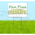 thumbnail image 1 of Farm Fresh Parsnips (18" x 24") Yard Sign, Includes Metal Step Stake, 1 of 6