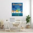 thumbnail image 2 of Stupell Industries Buena Vista Tropical Palms Scene Graphic Art Gallery Wrapped Canvas Print Wall Art, Design by Wild Apple Portfolio, 2 of 7