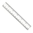 thumbnail image 2 of Double Bevel Plastic Ruler, 6", Clear, 2 of 2