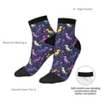 thumbnail image 6 of Pofeuu Colorful Dinosaur Print 30cm Socks, Adult Running Hiking Socks for Youth and Adult, 6 of 7