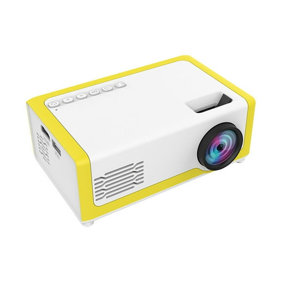 Lolmot Mini Projecteur pour les Films en Plein Air Mini Projecteur, Projecteur Portable pour la Bande Dessinée, Projecteur de Film en Plein Air, Projecteur Vidéo Led pour la Maison