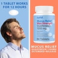 thumbnail image 5 of Curist Guaifenesin Mucus Relief 1200 mg Maximum Strength OTC, 84 Count Extended Release Tablets, Reduce Mucus Clear Congestion (84 Count Tablet Bulk Pack), 5 of 11