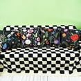 thumbnail image 2 of Outdoor Waterproof Spring Summer Pillow Covers 18x18 Inch Set of 4 Floral Farmhouse Throw Pillows Decorative Cushion Cases for Outdoor Couch Sofa Patio Furniture Home Decoration Black, 2 of 6