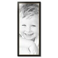 thumbnail image 2 of ArtToFrames 15" x 38" Black Velvet with Gold - 1.25 Picture Frame, 15x38 inch Black MDF Poster Frame (WOM-4690),  Pack, 2 of 7