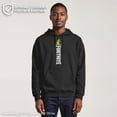 thumbnail image 2 of Men's Fortnite Peely Peace Sign Logo  Pull Over Hoodie Black X Large, 2 of 9