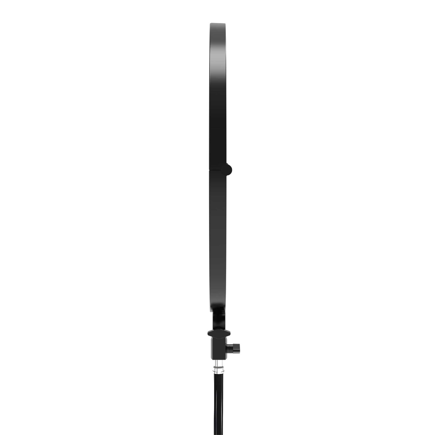 Bower 18-In. Foldable Ultra-Slim Ring Light with Stand, Phone Mount, and Remote
