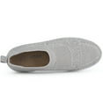 thumbnail image 3 of JENN ARDOR Women Slip On Walking Shoes Platform Loafers Mesh Knit Sock Sneakers, 3 of 6