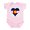 Petal Pink, variant on CafePress - Love Colorado Body Suit - Baby Light Bodysuit, Size Newborn - 24 Months