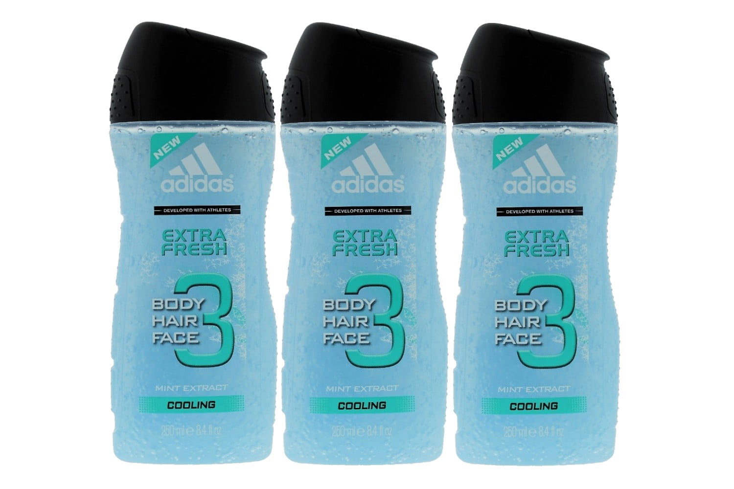 Adidas Fresh 3-in-1 Body, Hair Face Shower Gel - Walmart.com