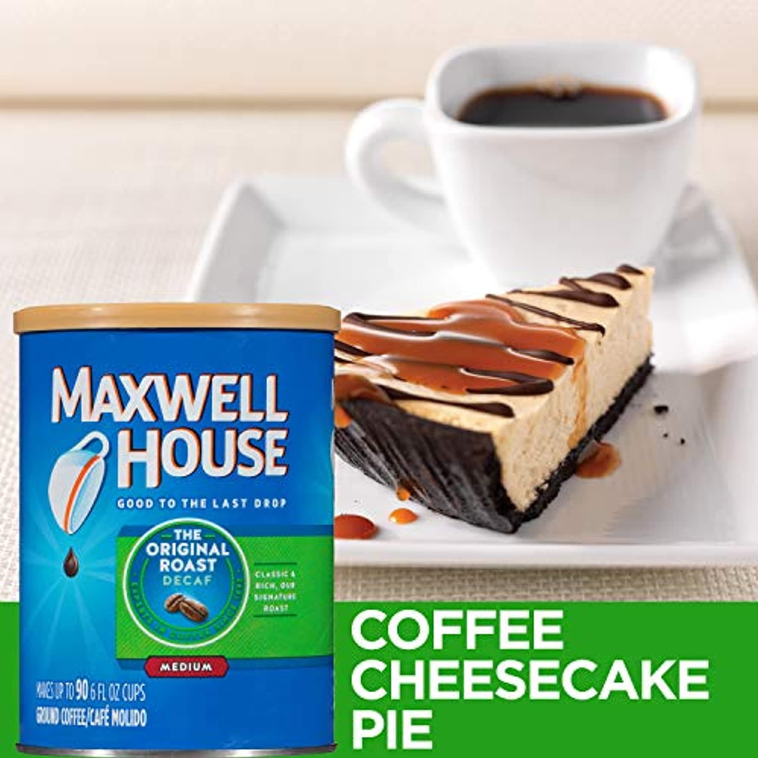 Maxwell House Original Decaf Ground Coffee (11 Oz Jars, Pack Of 3)