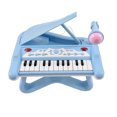 thumbnail image 1 of TFixol 25-Key Mini Electronic Keyboard with LED Lights, Multifunctional Music Instrument for Beginners, DJ201 Model in Pink or Blue, 1 of 6