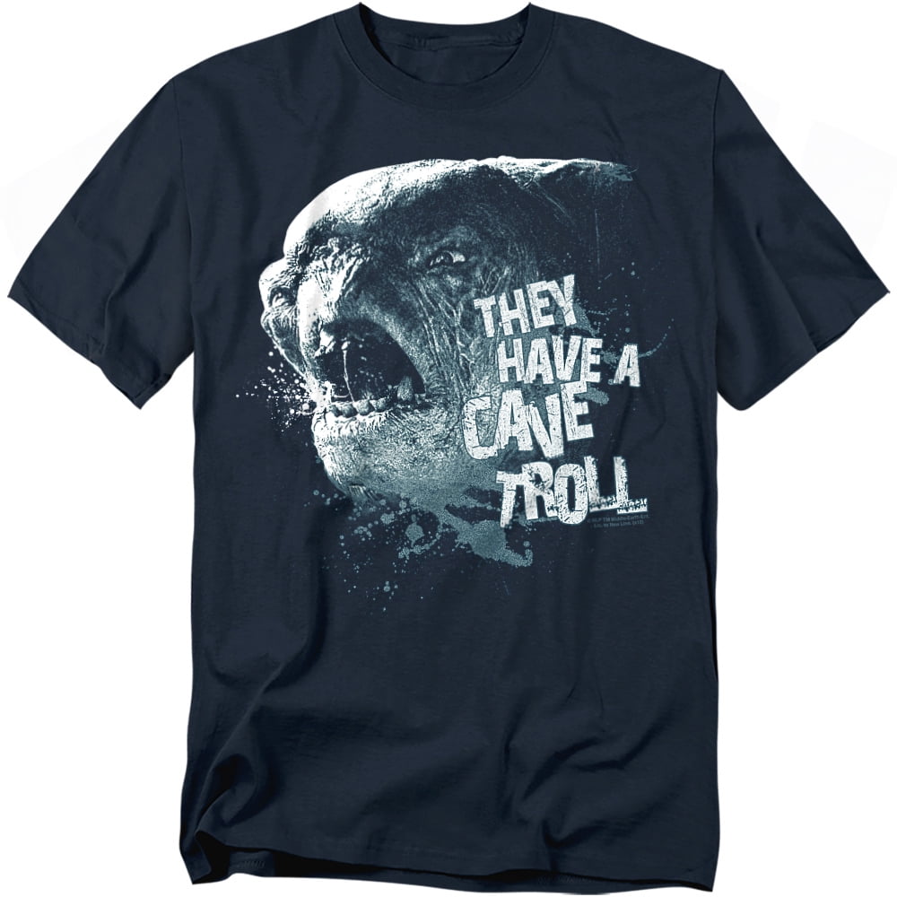 Lor Cave Troll Mens Short Sleeve Shirt