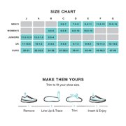 Superfeet Casual Support Insoles (Everyday) - Trim-To-Fit Orthotic Shoe Inserts with Memory Foam Cushion - Professional Grade - 9.5-11 Men / 10.5-12 Women