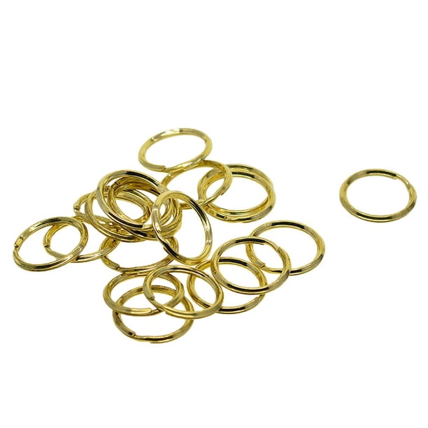 20 piezas de metal llaves soporte de cadena broches de joyería ganchos bolsas 20 mm