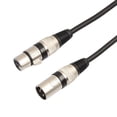 thumbnail image 3 of 10x Cables de lámpara de escenario Dmx de XLR Cable de micrófono para amplificadores de auriculares, luces de escenario CUTICAT Cable XLR macho a hembra, 3 of 8