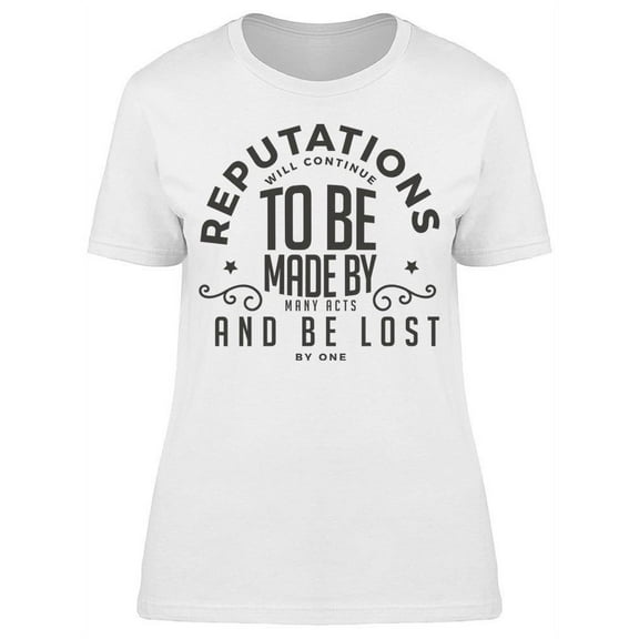 The Reputations T-Shirt Women -Image by Shutterstock Women T-Shirt, Female Medium