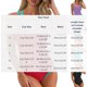 thumbnail image 4 of TaTaai Women‘s 2026 Color Block Two Piece Swimsuit Spaghetti Strap Athletic Crop Top High Waisted Bikini Bottoms Removable Push Up Pads Adjustable Straps Summer Beach Gift, 4 of 9