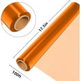 thumbnail image 6 of TickJOY Colored Cellophane Wrap Roll, Orange, 100ft, 17.5'', 6 of 9