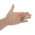 thumbnail image 4 of Ofertas Únicas 1 Pc Encantadores Accesorios de Bolso con Concha de Caracol Llaveros Verdes, 4 of 5