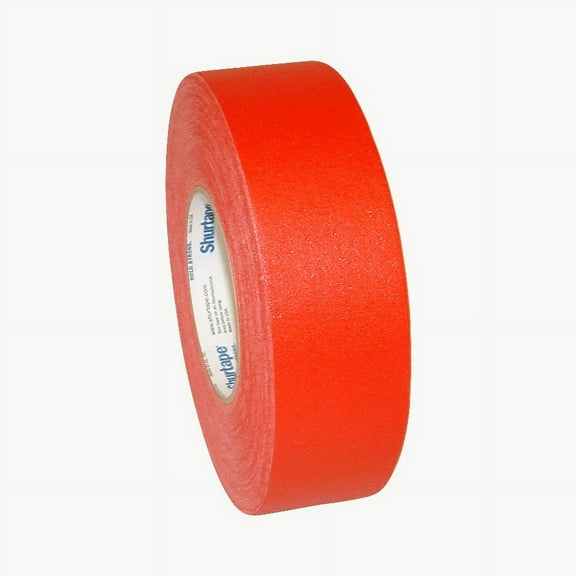 Shurtape P-628 Industrial Grade Gaffers Tape [aka PC-628]: 2 in. (48mm actual) x 55 yds. (Red)