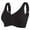 Black, variant on Women's Supportive Non Padded Wireless Bralette Seamless Comfort Stretch Fabric Everyday Wear Light Support Sport Non XXL Size Beige