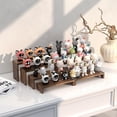 thumbnail image 6 of 8-Piece Wood Cake Stand Set, Burnt Wood Tiered Display for Cupcakes, Desserts, Party Food, 6 of 9