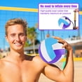 thumbnail image 3 of Set ELKCIP de voleibol, tamaño 5, suave e impermeable con bomba, 3 of 6