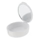 thumbnail image 1 of Estuche para protector bucal, caja para retenedores de ortodoncia, contenedor para almacenamiento de dentaduras postizas Con espejo Blanco, 1 of 8