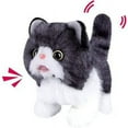 thumbnail image 1 of KEINXS Plush Toy Electronic Cat That Move and Meow Waliking Lifelike Interactive Toy Pet Stuffed Kitten, 1 of 6