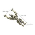 thumbnail image 2 of CTIRCHIU 2Pcs Antique Bronze Bodybuilding Pendants for Bracelets Necklaces and Jewelry Making, 2 of 8