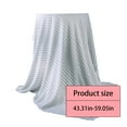 thumbnail image 3 of Fiudx Manta de Hielo de Verano, Material de Fibra Transpirable, Diseño Ligero y Fresco, Versátil para Sofá, Cama, Viajes, Piscina, Personas con Calor, Uso Durante Todo El Año, Tamaños de 110 X 130 Cm, 3 of 6
