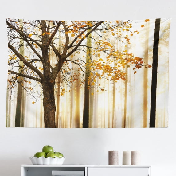 Cars Tapestry, Rare Fifties Vintage Vehicle Closed Roof Tops Original Timeless Automobile Graphic, Fabric Wall Hanging Decor for Bedroom Living Room Dorm, 2 Sizes, Multicolor, by Ambesonne