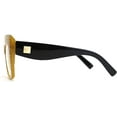 thumbnail image 4 of FEISEDY Monture de Lunettes Carrée Surdimensionnée Lunettes Femmes B2475, 4 of 6