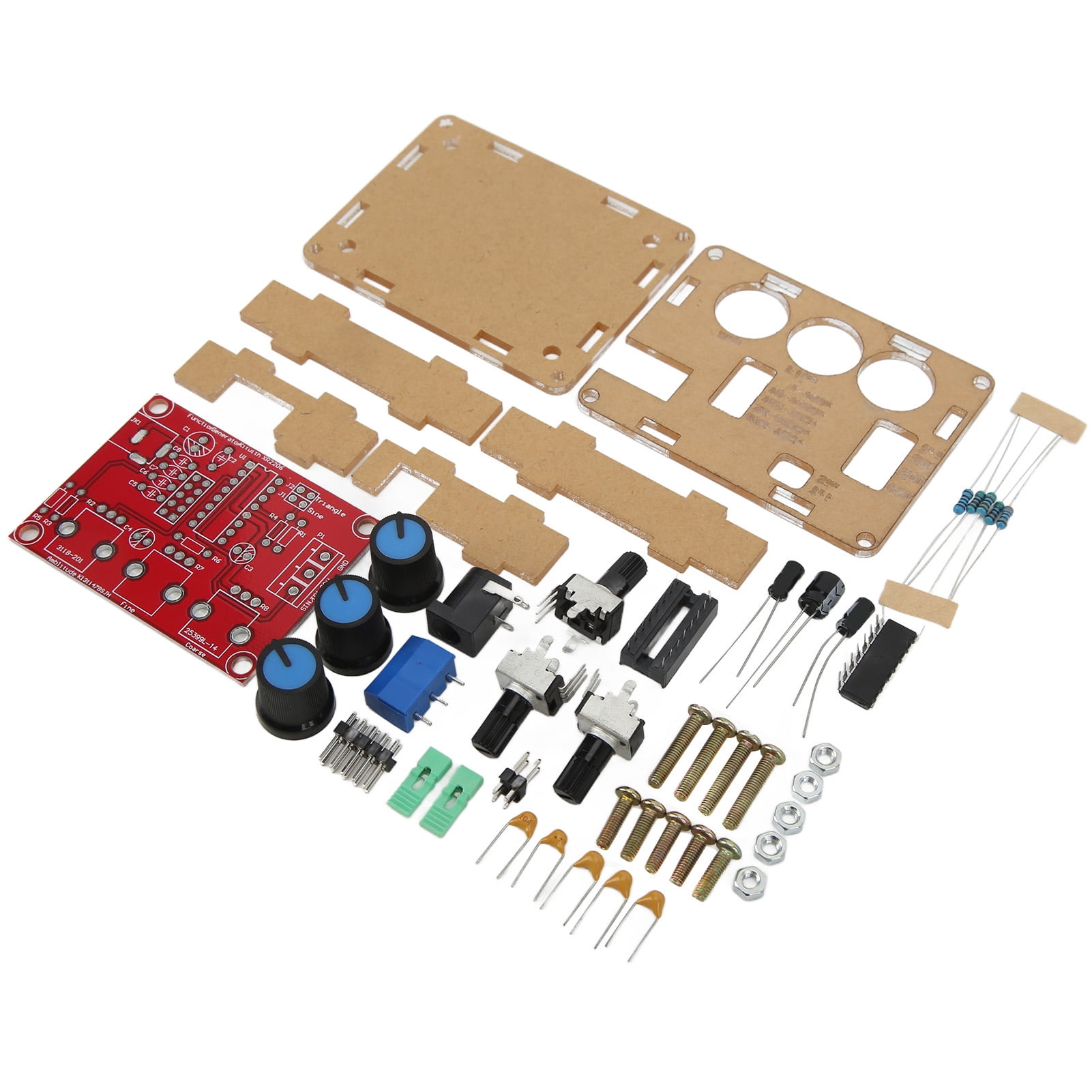 Domqga XR2206 Function Signal Generator With Shell 5 Digit Resolution