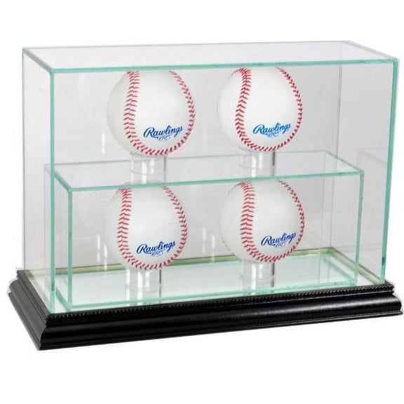 Perfect Cases and Frames Four Upright Baseball Display Case
