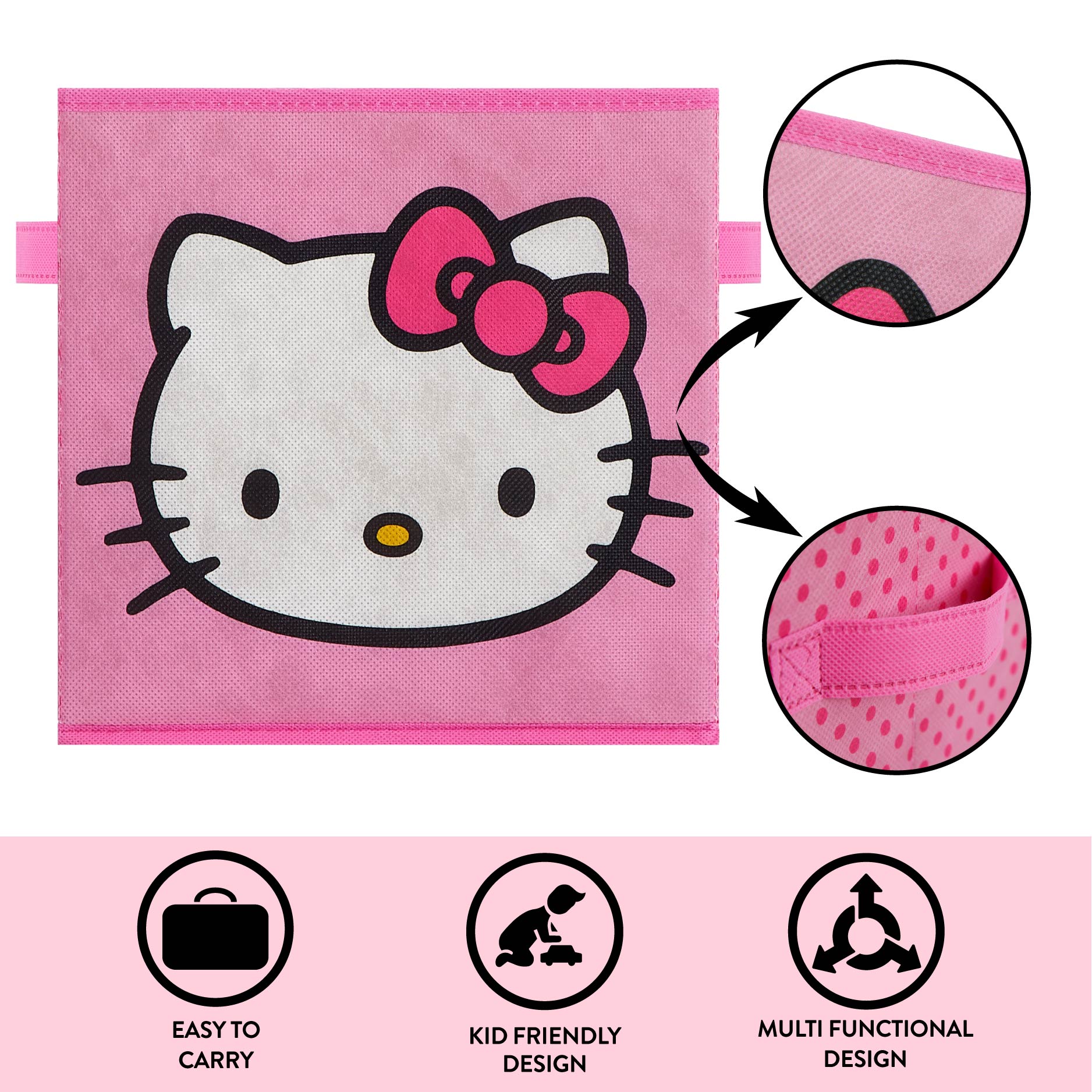 Sanrio Hello Kitty Kids Storage Cube