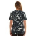 thumbnail image 3 of Just Love Loop Terry Tie Dye T-shirt for Women (Tie Dye Navy, Small), 3 of 3